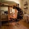 4ft. Pre-Lit Artificial Halloween Black Moon & Skull Tree with 250 Orange & Purple LED Lights